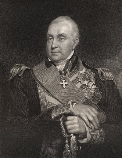 Admiral Edward Pellew, gravert av William Holly (1807-71) fra 