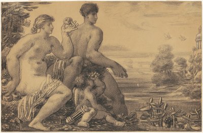 Venus, Mars og Amor av William P. Babcock