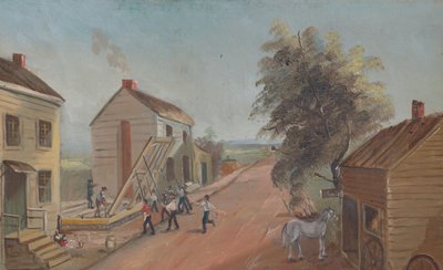 Husheving, 1870-tallet. av William P. Chappel