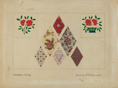Trykte dynemønstre av William P. Shearwood