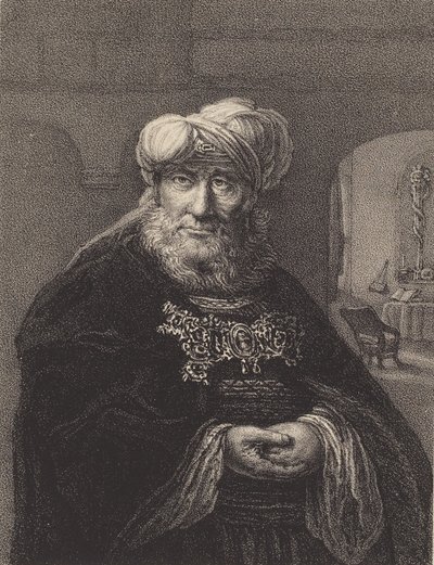 En jødisk rabbiner. av William P Sherlock