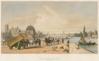 Lambeth og Westminster fra Milbank av William Parrott