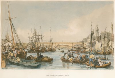 London Bridge, fra bassenget av William Parrott