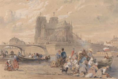 Notre-Dame, Paris av William Parrott