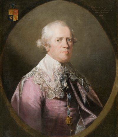 Robert Howell Vaughan, 1738 - 1792, c1784. av William Parry