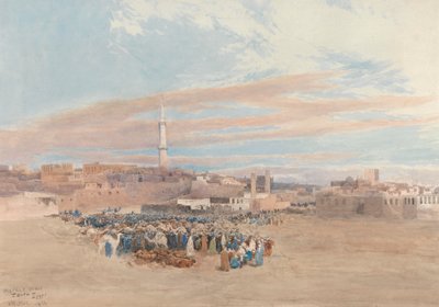 Markedsplassen, Tanta, Egypt av William Paton Burton