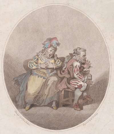 The Duenna & Little Isaac, 1. april 1784. av William Paulet Carey