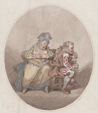 The Duenna & Little Isaac, 1. april 1784. av William Paulet Carey