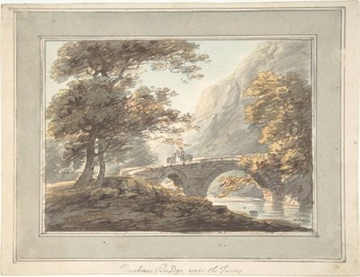 Denham Bridge upon the Tavy, 1780-1830. av William Payne