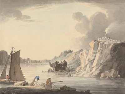 Inngang til Stonehouse Creek, mellom Plymouth og Dock, Devon av William Payne