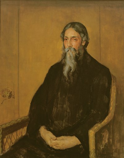 Sir Rabindranath Tagore av William Penhallow Henderson