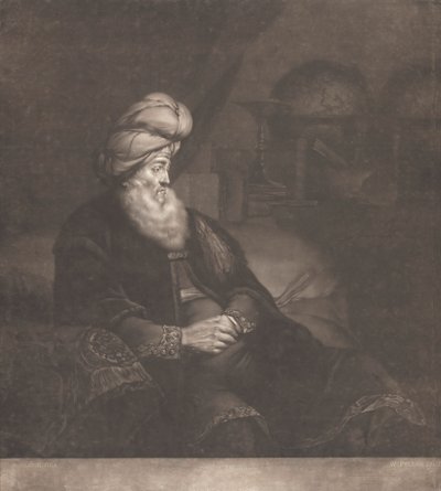 En jødisk rabbiner av William Pether