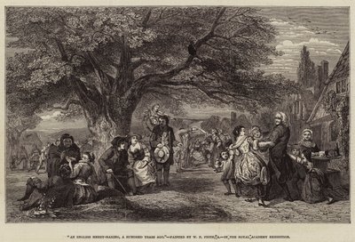 An English Merry-Making, for hundre år siden av William Powell Frith