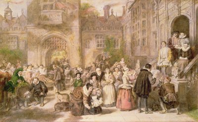 Blir voksen i gammel tid av William Powell Frith