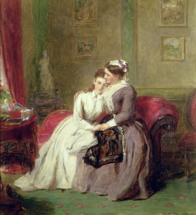 Håp og frykt, 1869 av William Powell Frith