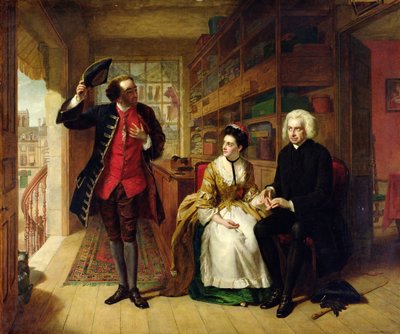 Pulsen, ektemannen, 1869 av William Powell Frith