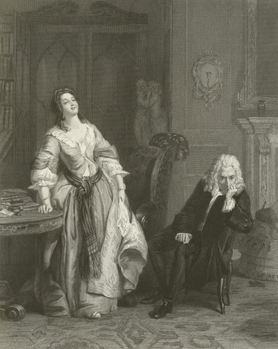 Den avviste poeten av William Powell Frith