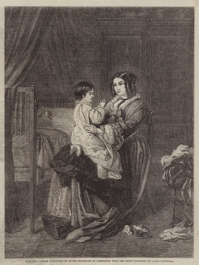 Sengetid av William Powell after Frith
