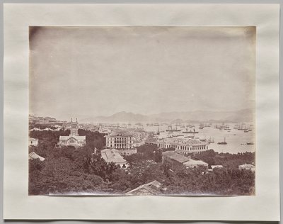 Uten tittel (Generelt syn på Hong Kong fra Scandal Point ser vestover) av William Pryor Floyd