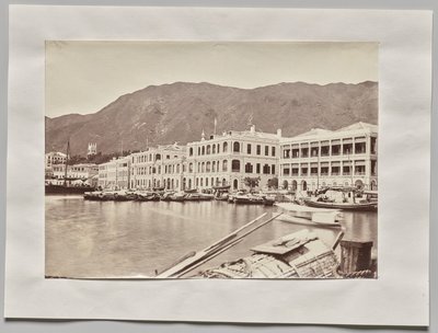 Uten tittel (Utsikt over Praya, ser østover, Hong Kong) av William Pryor Floyd