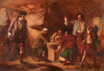 Prins Charles Edward og kateranerne (olje på lerret) av William Quiller Orchardson