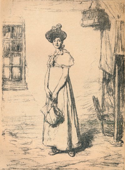 The Young Housewife Study, c1878. av William Quiller Orchardson
