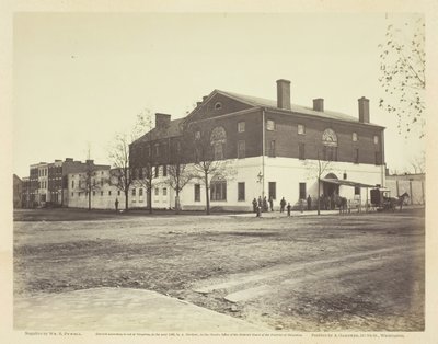 Old Capitol Prison, Washington, 186165. av William R. Pywell