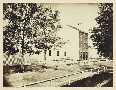 Slave Pen, Alexandria, Virginia, august 1862. av William R. Pywell