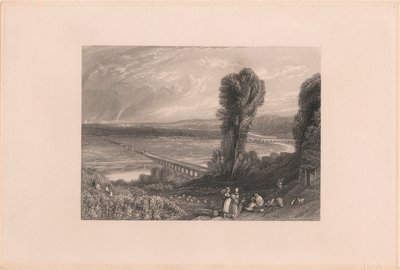 Bridge of St. Cloud & Sevres av William Radclyffe
