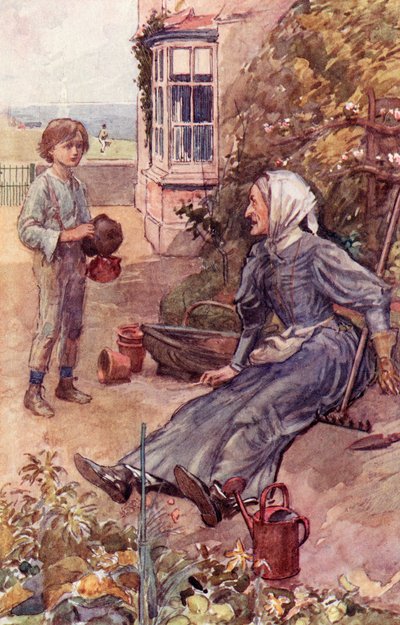 David og hans store tante, frontbilde fra 