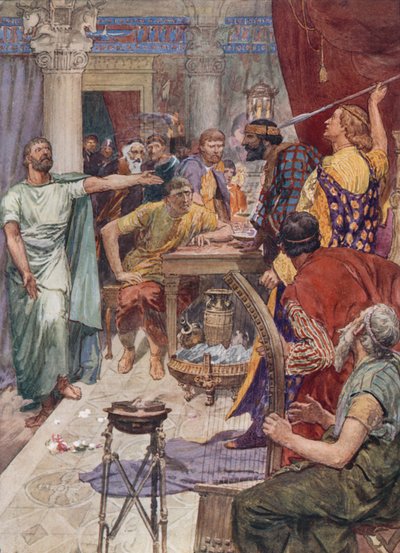 Krangelen mellom Alexander og Clitus av William Rainey
