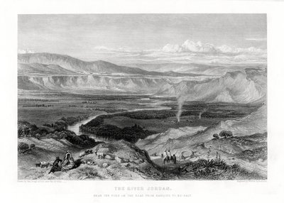 The River Jordan, 1887 av William Richardson