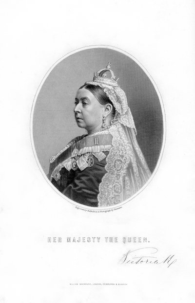 Dronning Victoria, dronning av Storbritannia av Storbritannia og Irland, 1899. av William Roffe