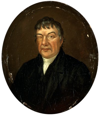 'Reverend Christmas Evans 1766-1838', 1835 av William Roos