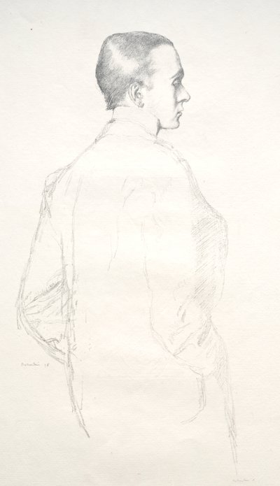 Max Beerbohm av William Rothenstein