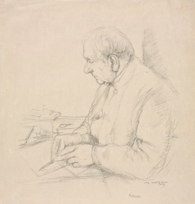 Sir Francis Seymour Haden, 1897. av William Rothenstein