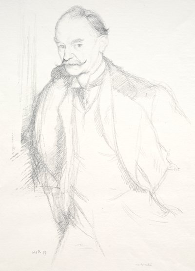Thomas Hardy av William Rothenstein