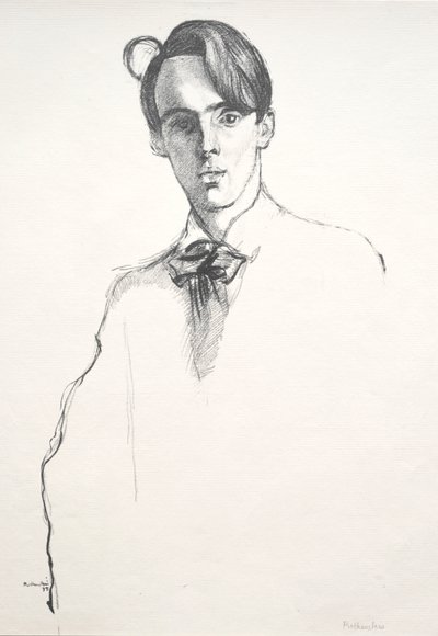 William Butler Yeats av William Rothenstein