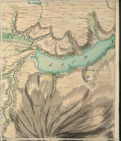 Altnaharra, Roy Military Survey of Scotland av William Roy
