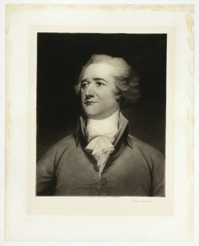 Portrett av Alexander Hamilton av William Sartain
