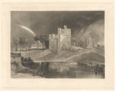 Brougham Castle, nær krysset mellom elvene Eamont og Lowther av William Say