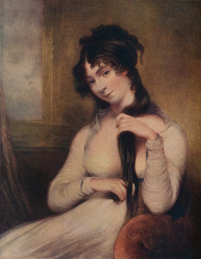 Lady Kinnaird, c1700-tallet, 1917 av William Say