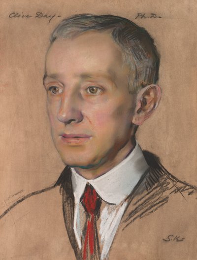 Clive Day B.A. 1892, professor i politisk økonomi 1907- av William Sergeant Kendall