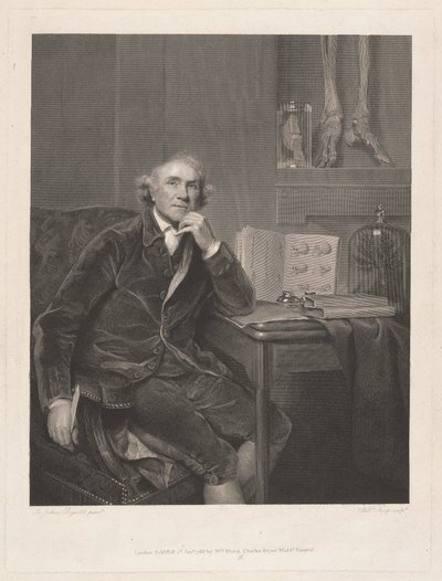John Hunter, FRS av William Sharp