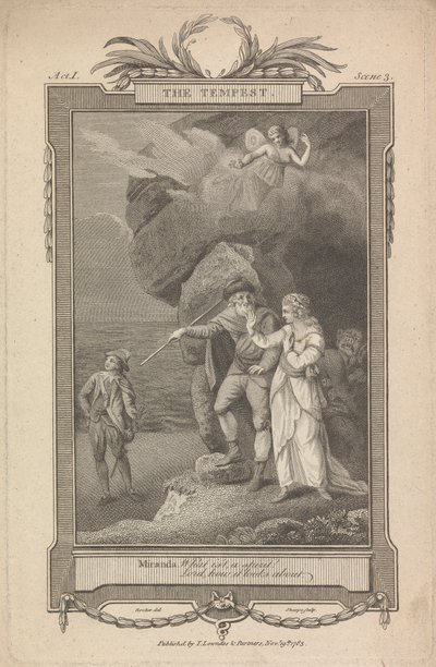 The Tempest, Act I Sc. 3 av William Sharp