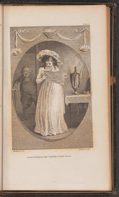 Illustrasjon for Canto IV av William Sharp after Thomas Stothard