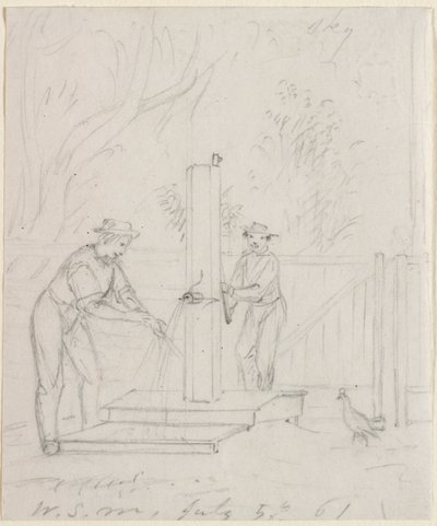 Ved pumpen av William Sidney Mount