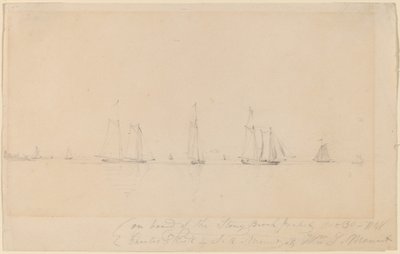 Om bord på Stony Brook-pakken av William Sidney Mount