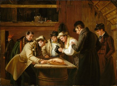 Lotteriet (Lotteri om gåsen) av William Sidney Mount