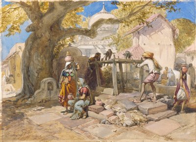 Landsbybrønnen av William Simpson